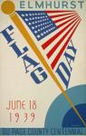 Vintage Flag Day Poster