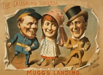 Vintage Muggs Landing Poster