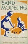 Vintage Sand Modeling Poster