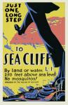 Vintage Sea Cliff Poster