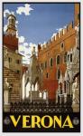 Vintage Verona Travel Poster