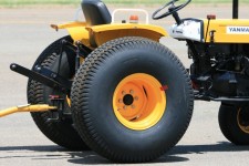 Yellow Tractor With Towbar