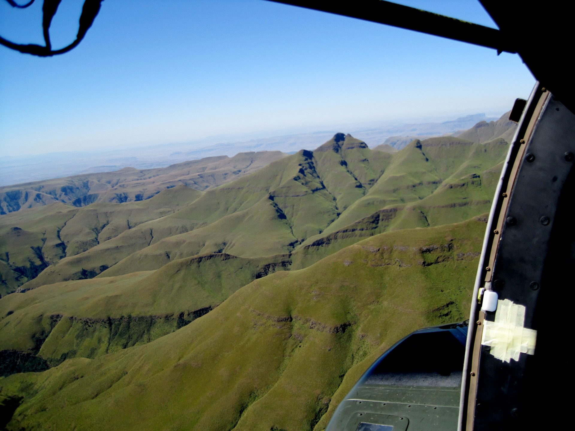 Aerial View, Drakensberg, Kwa-zulu