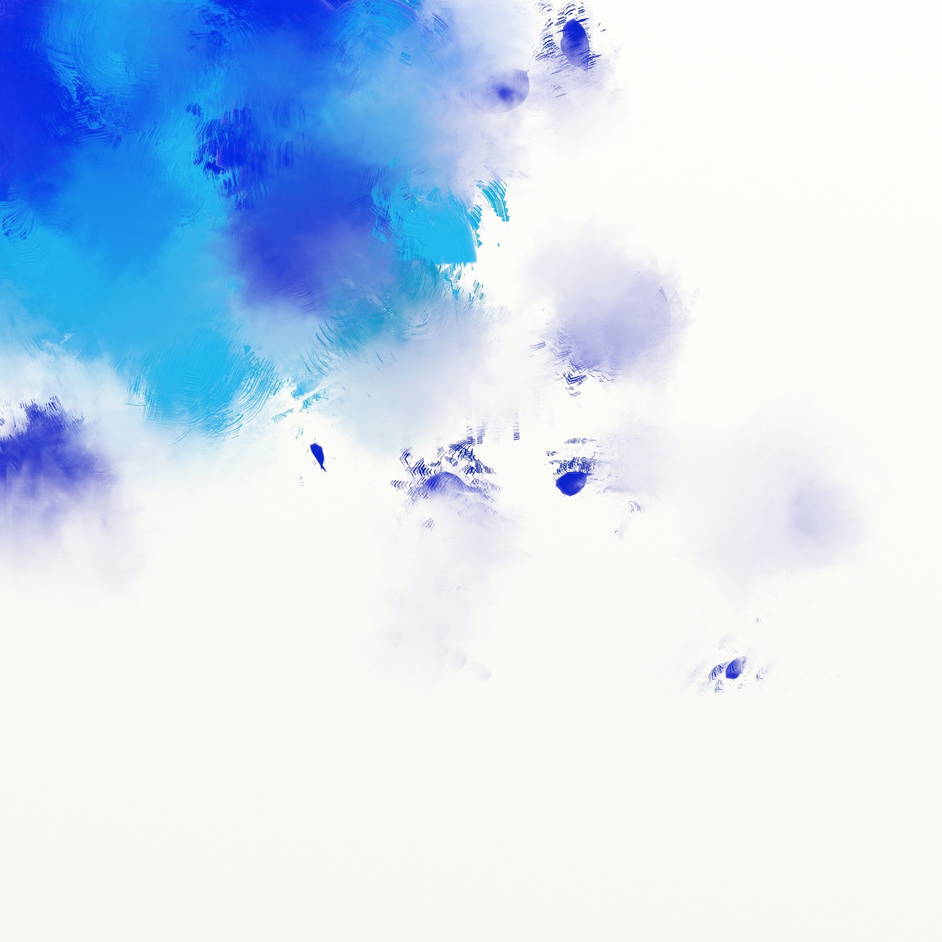 Blue Grunge Paint Background