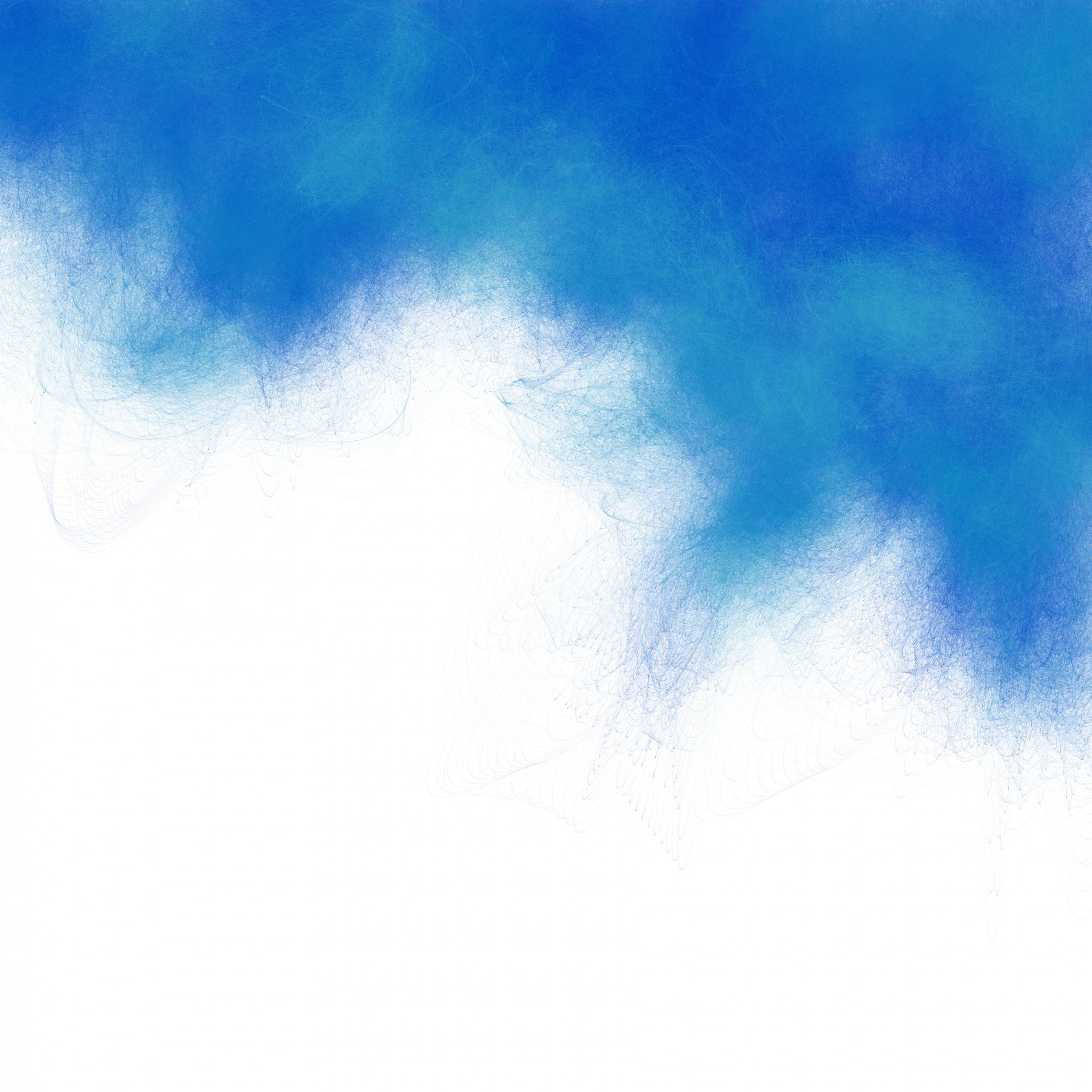 Blue Smoke Background