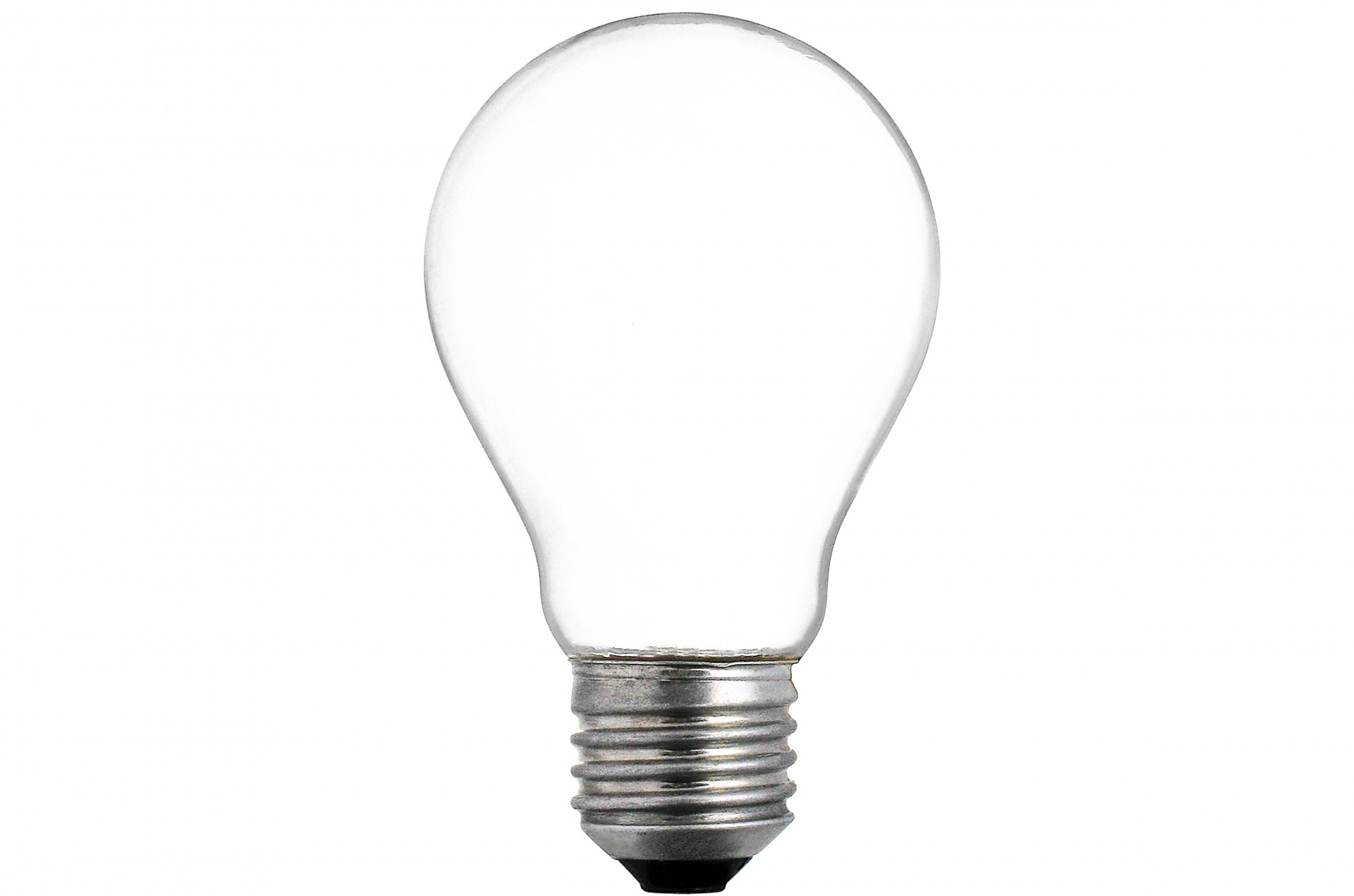 Empty Electric Light Bulb