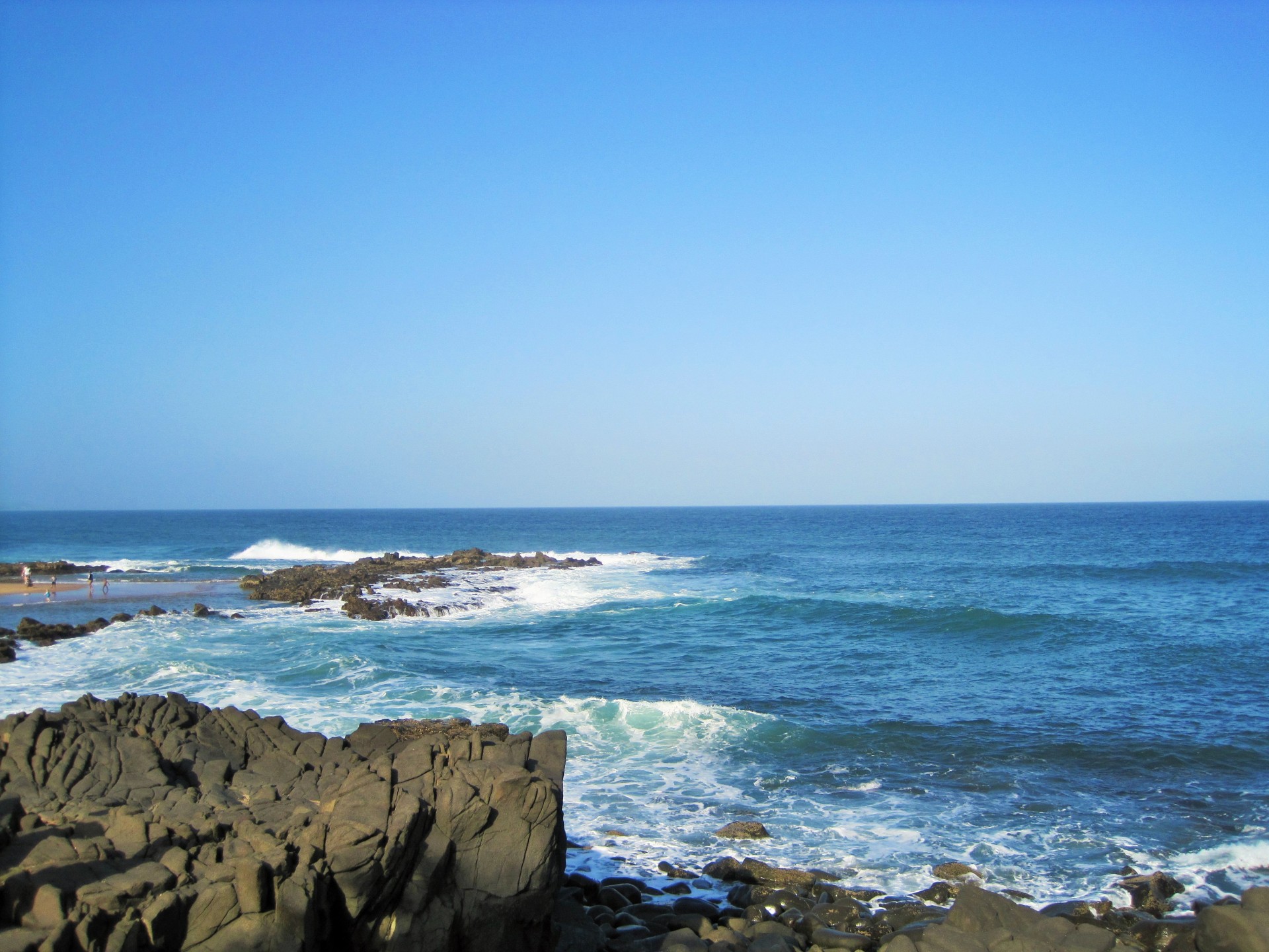 Rocks And The Sea, Coastal View