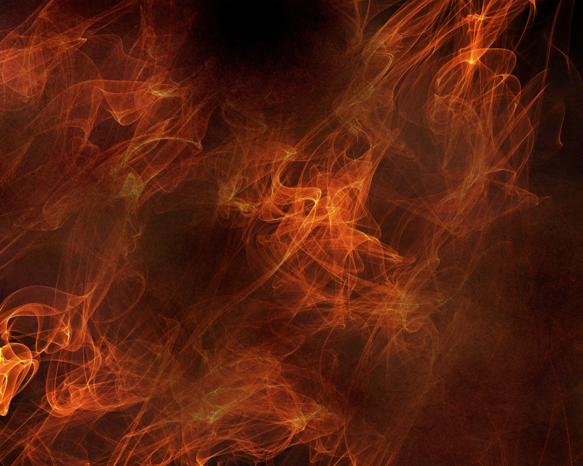 Smoke And Flames Background