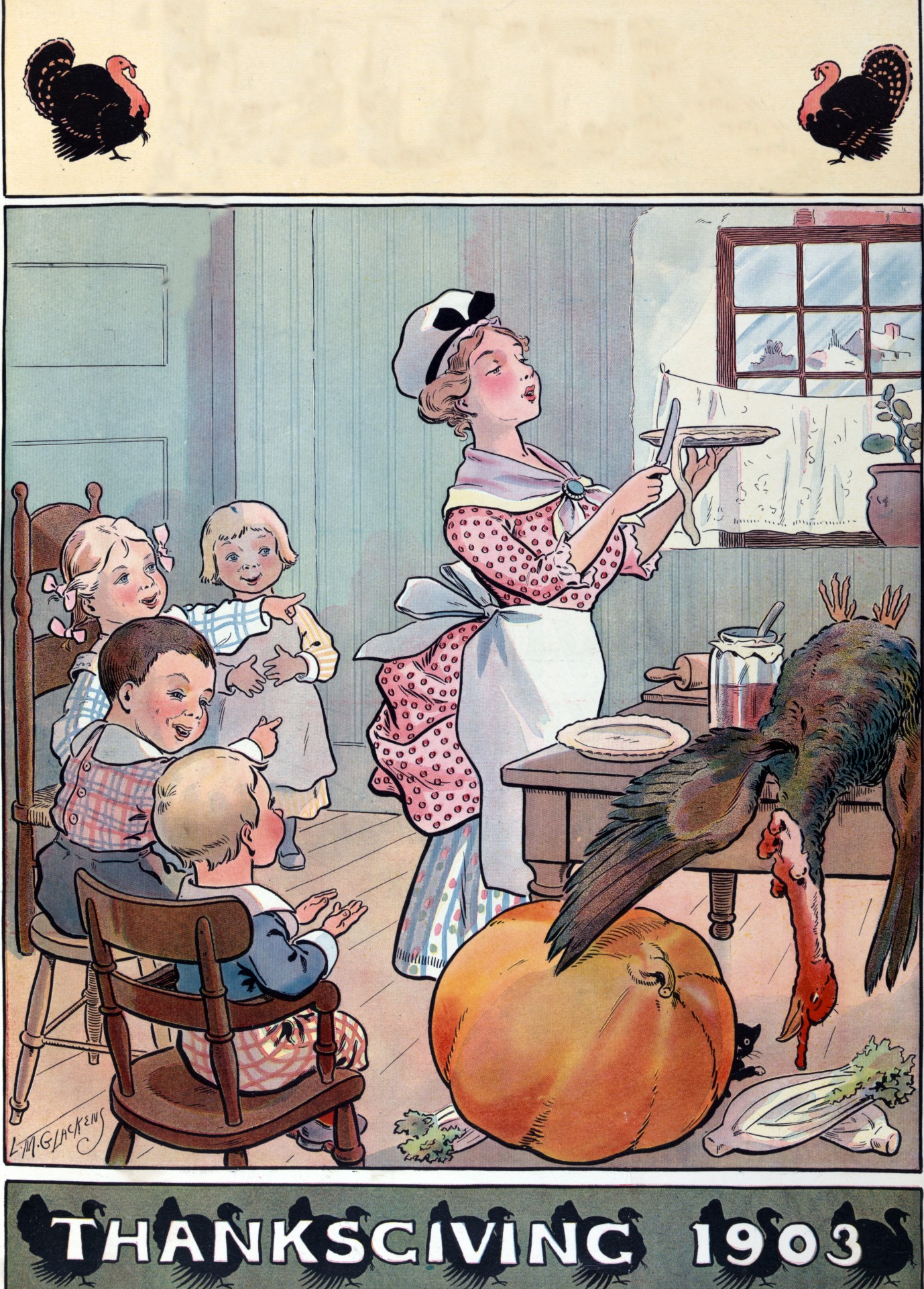 Thanksgiving Vintage Card