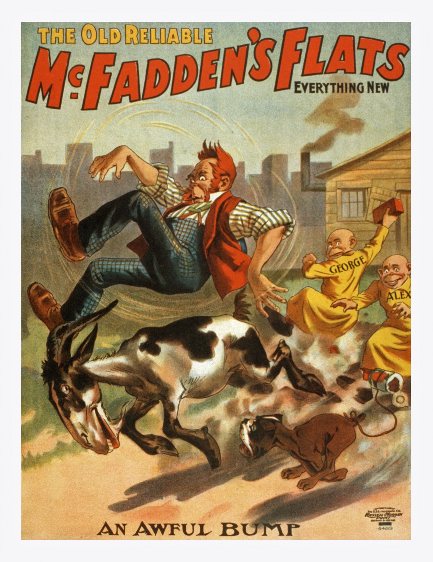 Vintage McFaddens Flats Poster