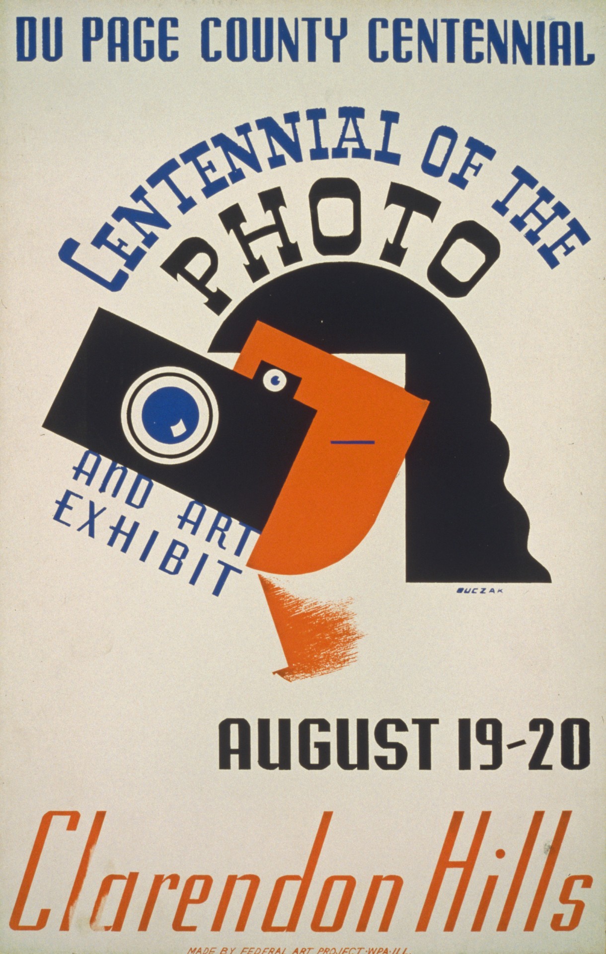Vintage Photo Exhibition Poster
