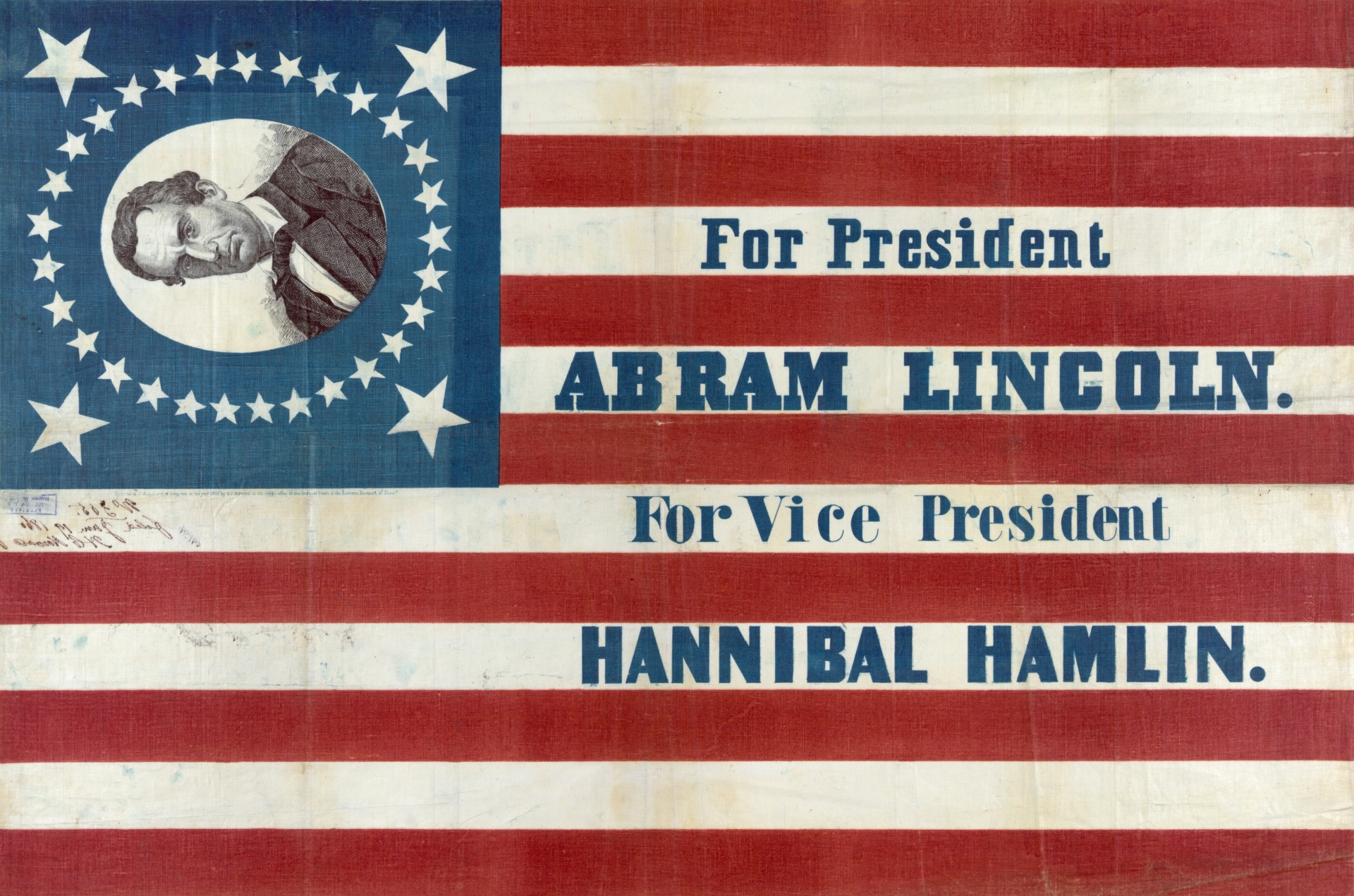 Vintage President Flag