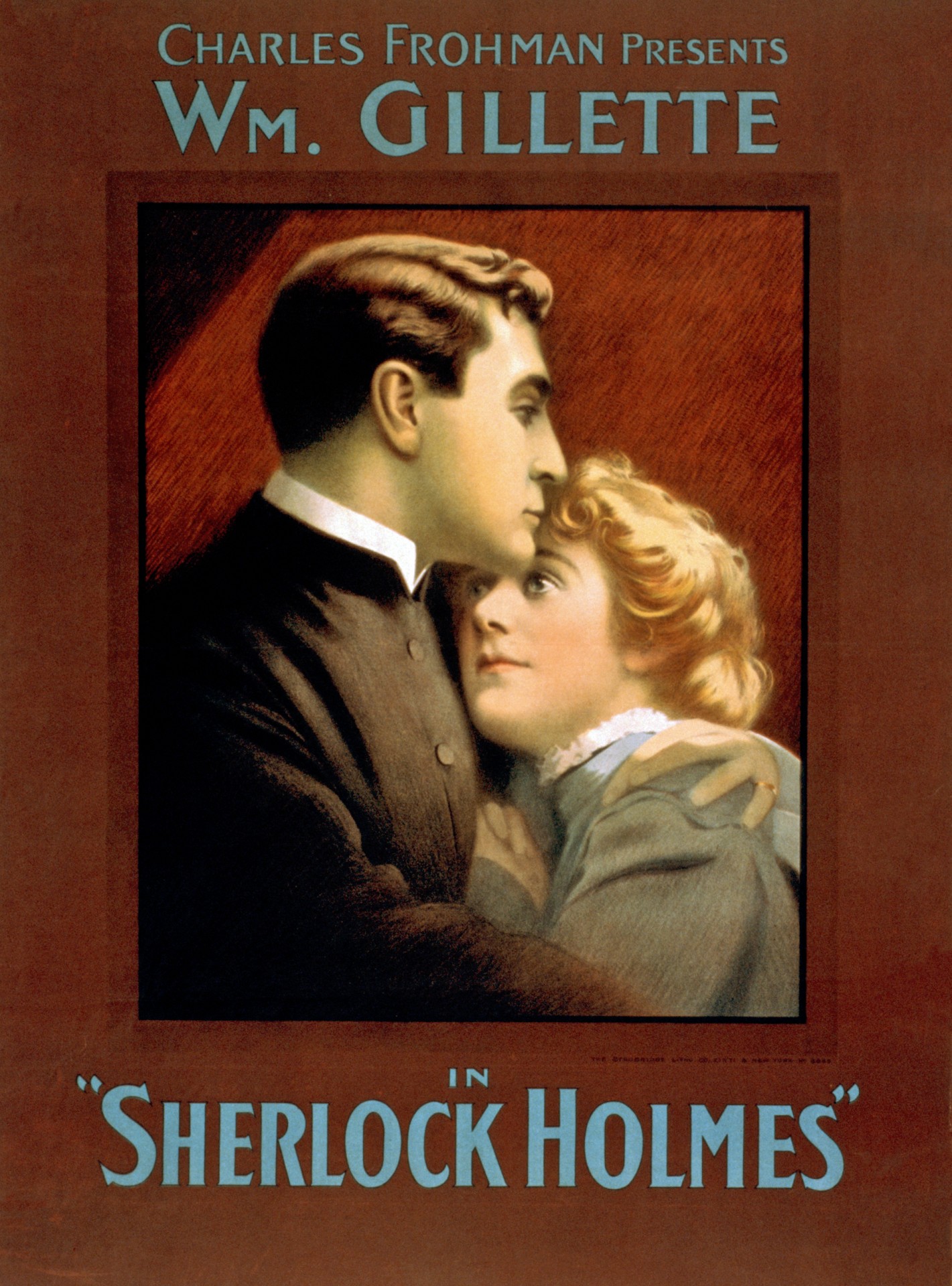 Vintage Sherlock Holmes Poster