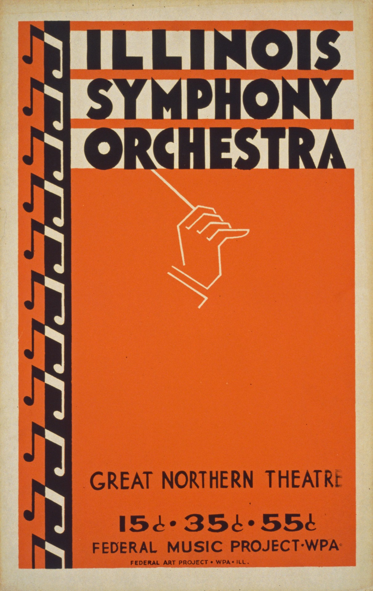 Vintage Symphony Orchestra Poster