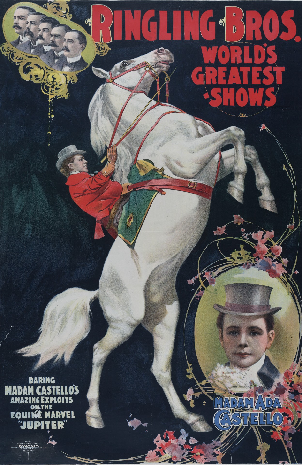 White Horse Circus Poster