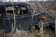 Abandoned Car Wreck Junk
