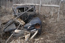 Abandoned Car  Wreck Junk