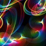 Abstract Rainbow Twirls