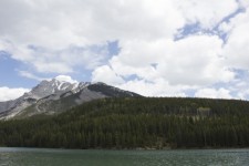 Banff Lake Minnewanka Mountains