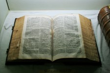 Bible Open At Book Of Psalms