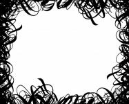 Curly Squiggly Frame 2