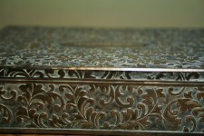 Decorative Pattern On Metal Box