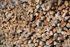 Fire Wood Background