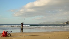 Fishing In The Beach