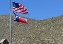 Flags American Texas