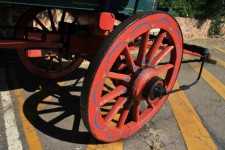 Front Wheel Of Ox Wagon