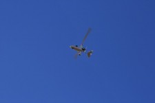 Gyro-copter Overhead
