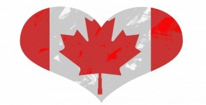 Heart Flag Canada