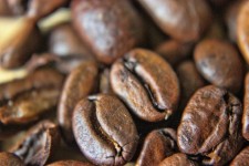 Macro Coffee Beans