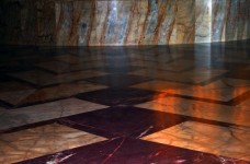Marble Chevron Floor
