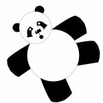 Panda Bear Cartoon Clipart