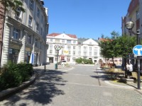 Pedestrian Zone In Hradec Králové