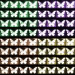 Seamless Pattern With Butterflies