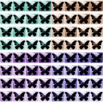 Seamless Pattern With Butterfly