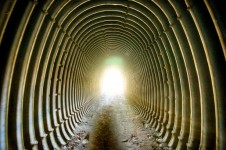 Sunlight In Tunnel