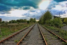 Train Tracks Abandoned