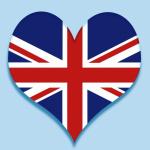 UK Flag Heart