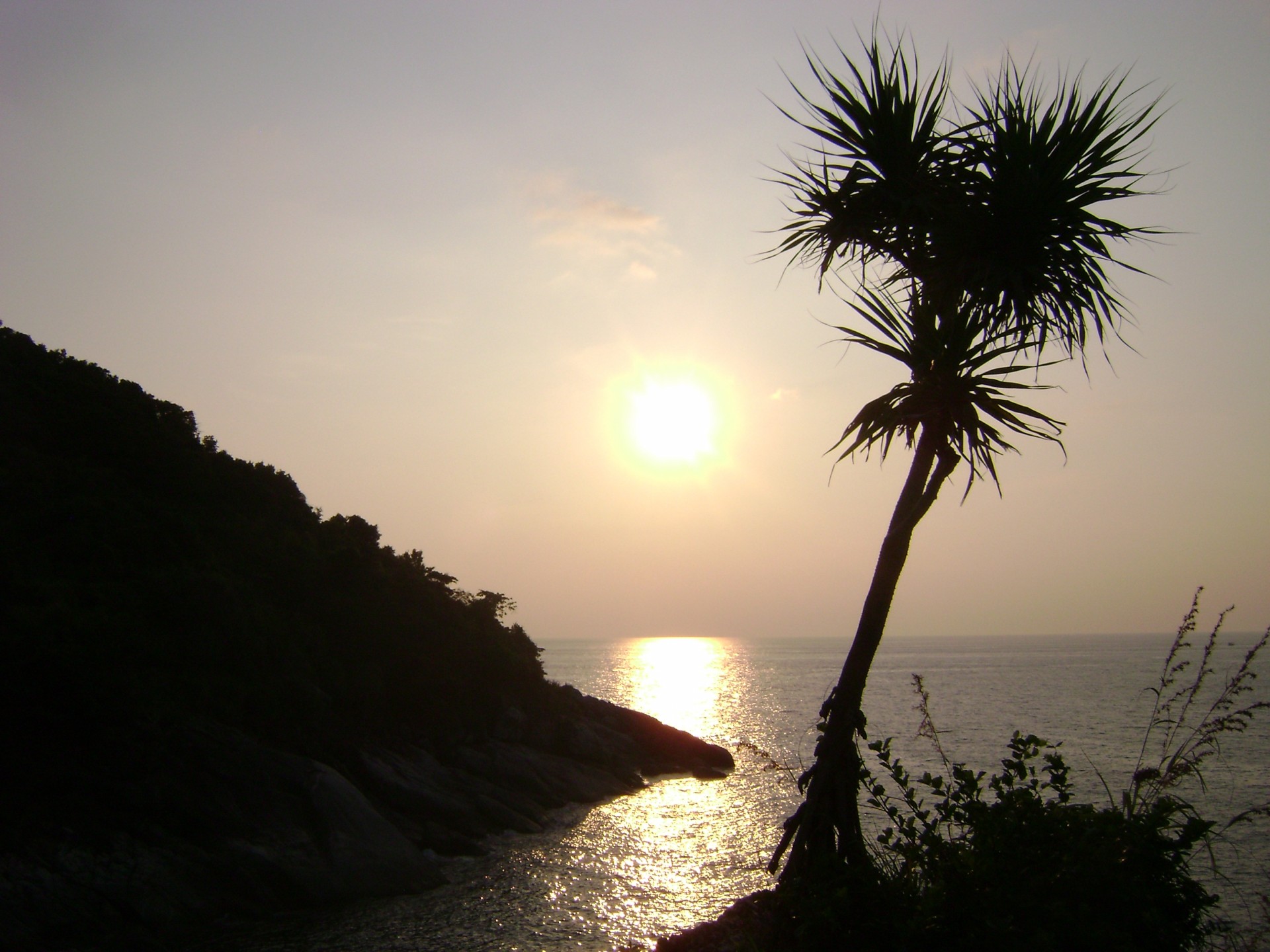 Beach Sunset in Phuket, Thailand