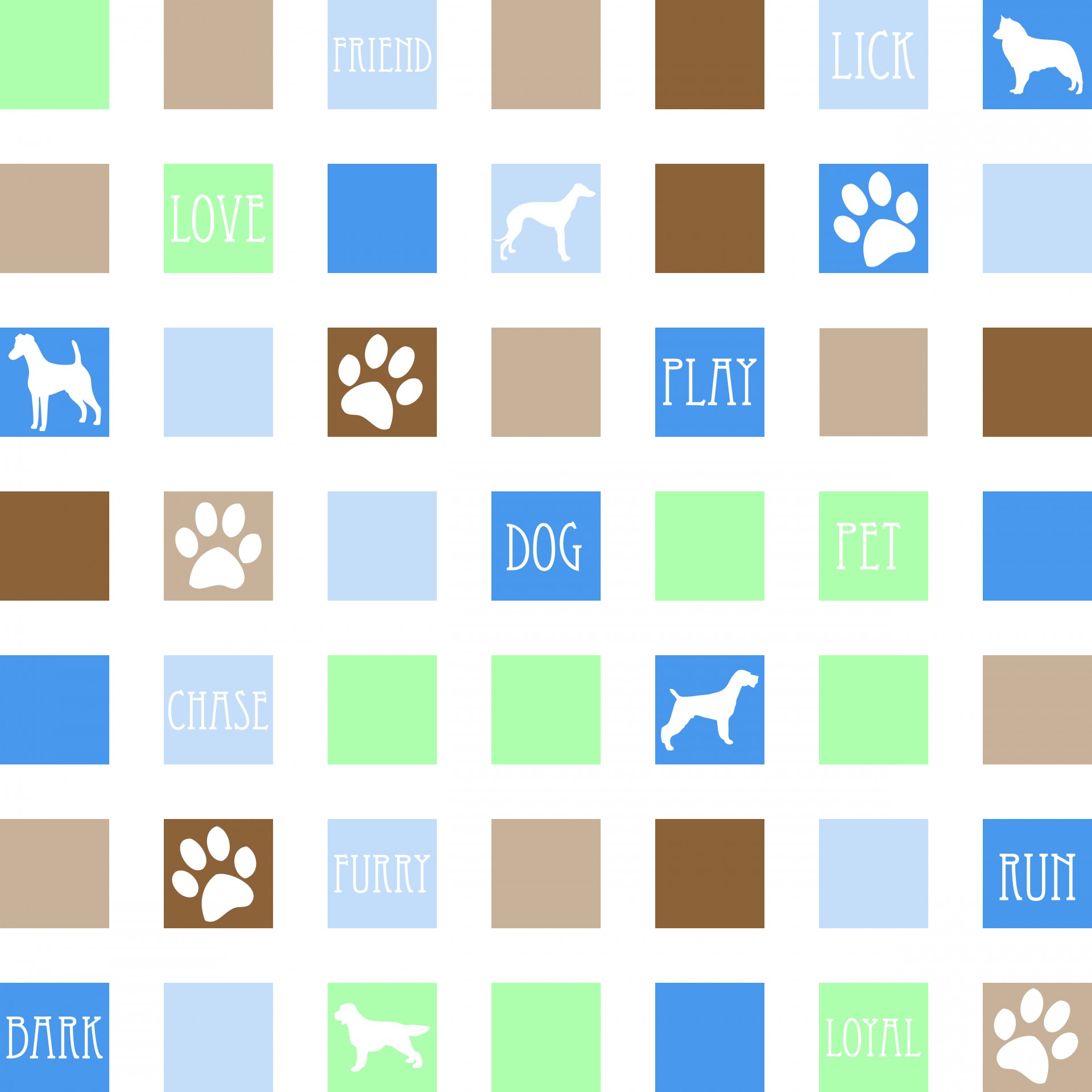 Dog Background Wallpaper Design