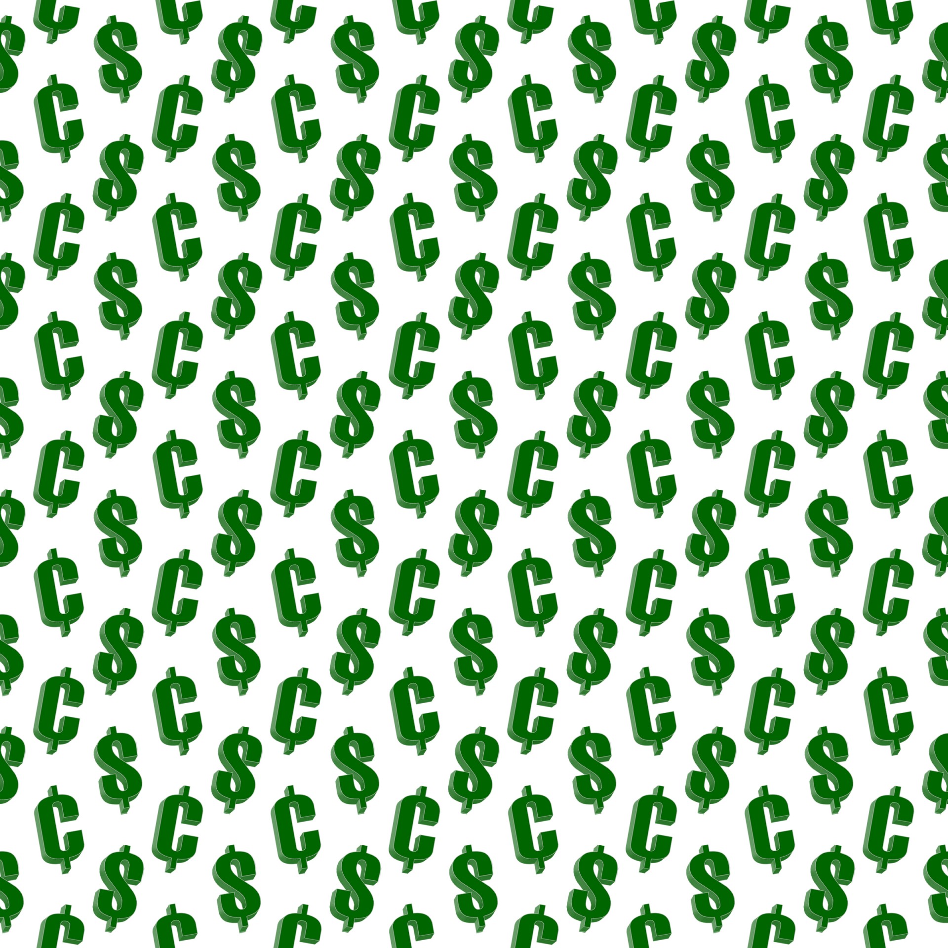 Dollars And Cents Repeating Pattern