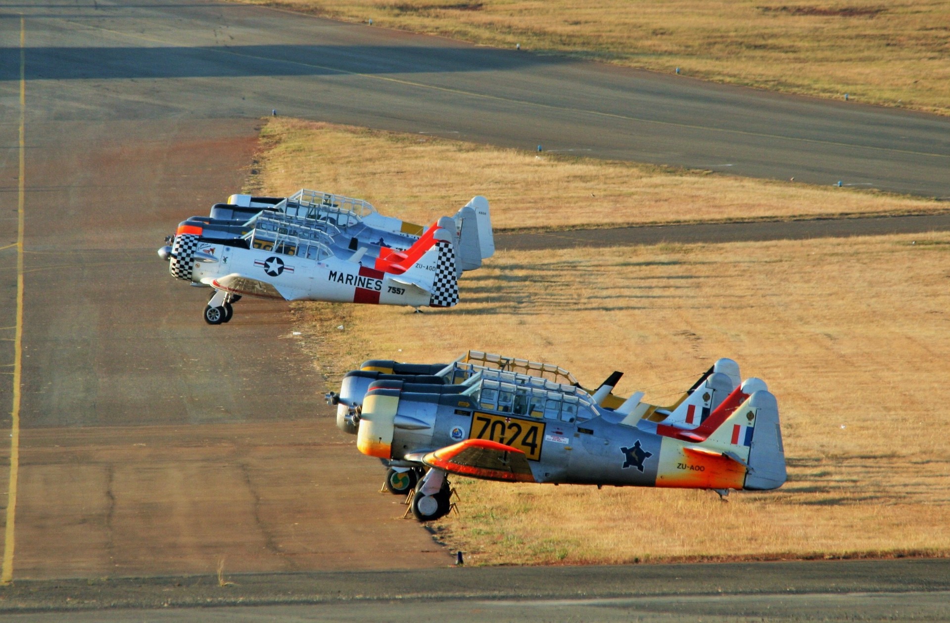 Harvards Parked In Afternoon Sun