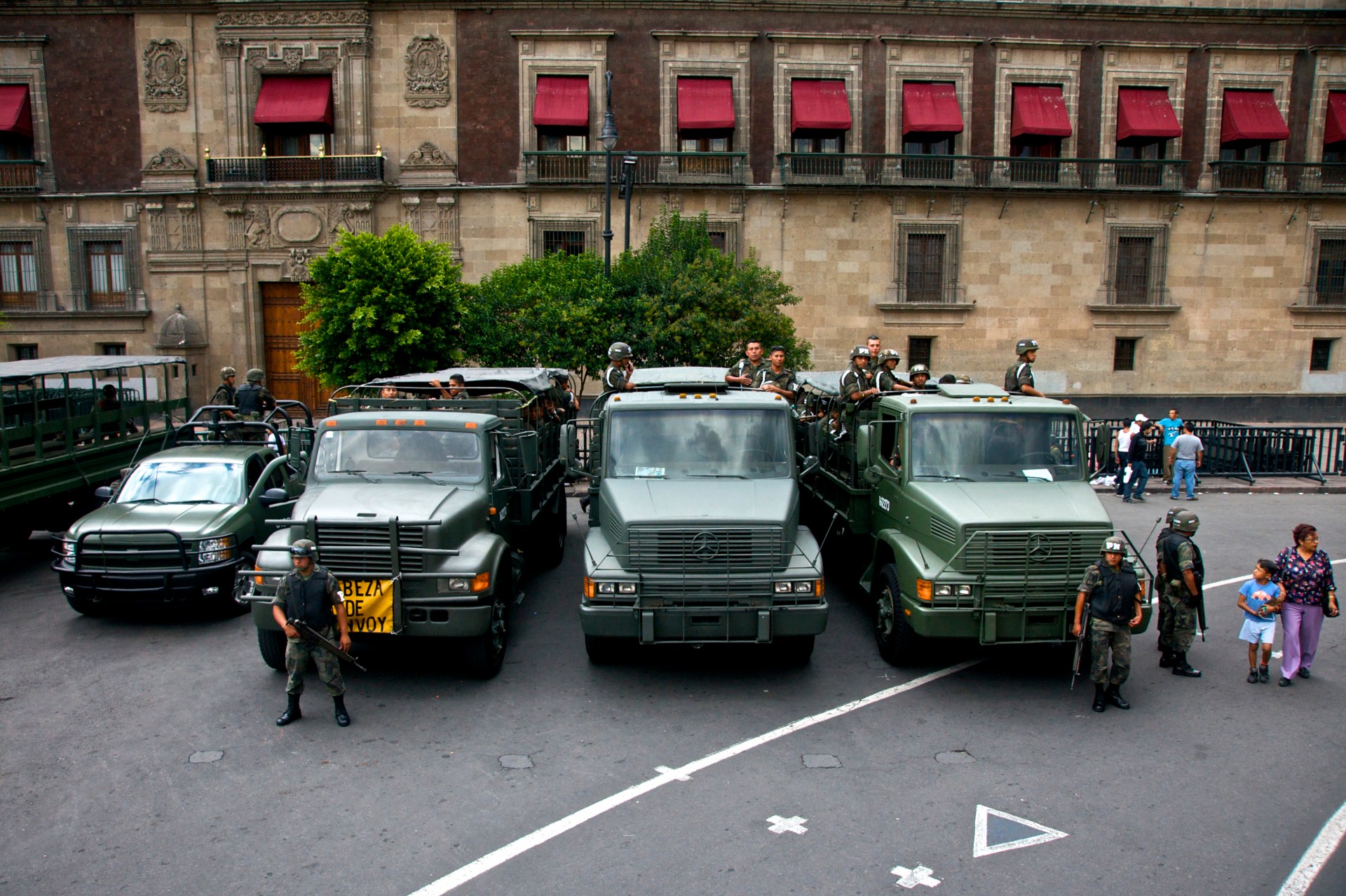 Mexican Army Trucks