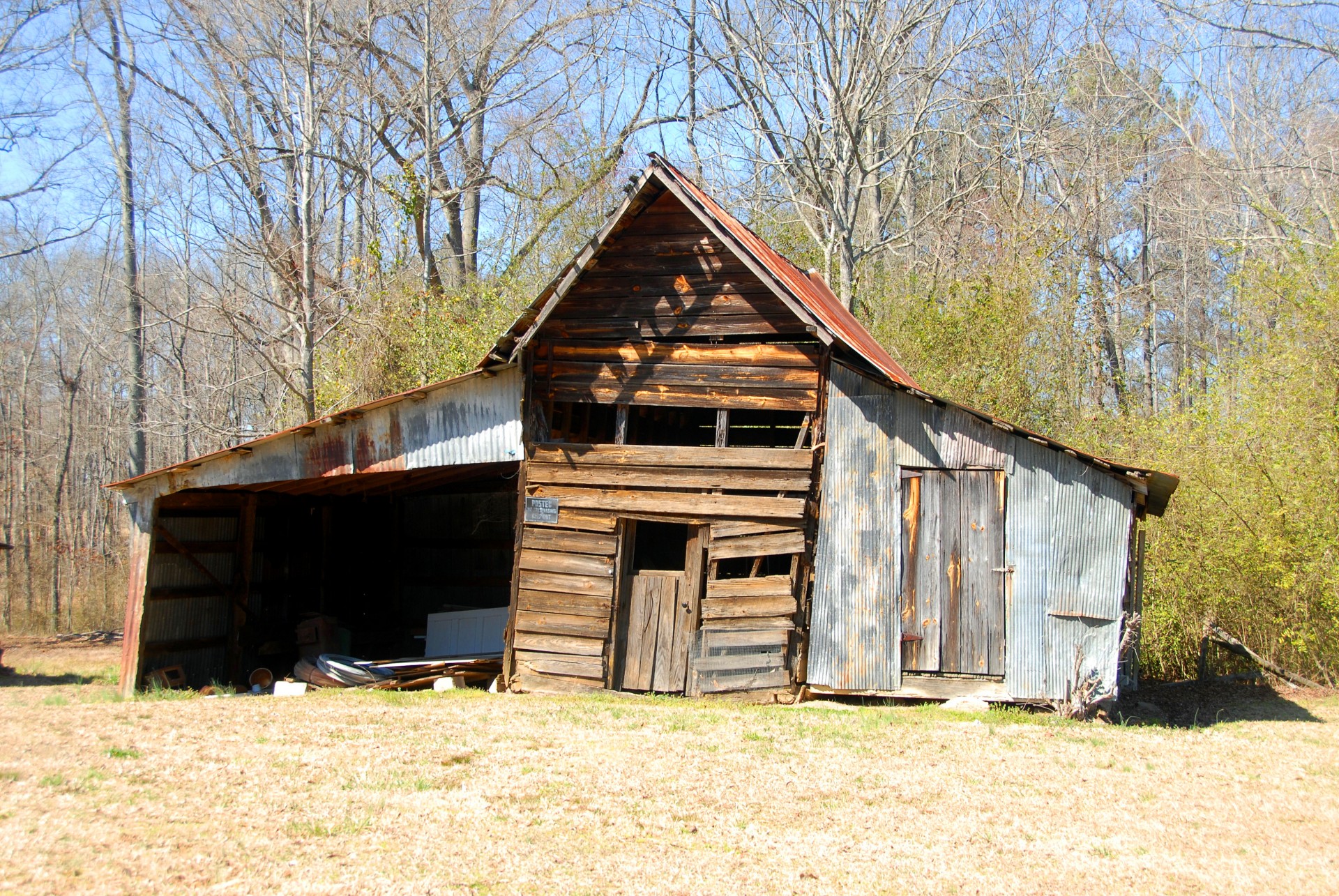 Rusty Old Barn Shed