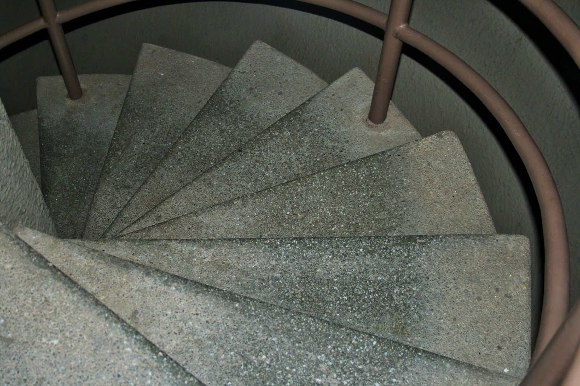 Spiral Staircase And Railing