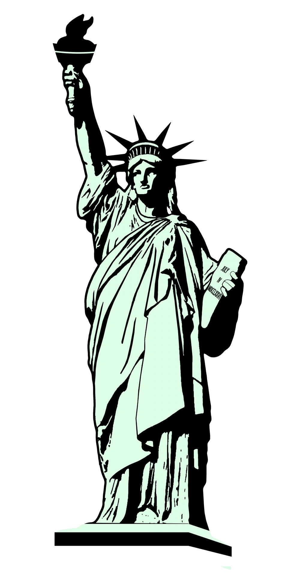 Statue Of Liberty Illustration Free Stock Photo Public