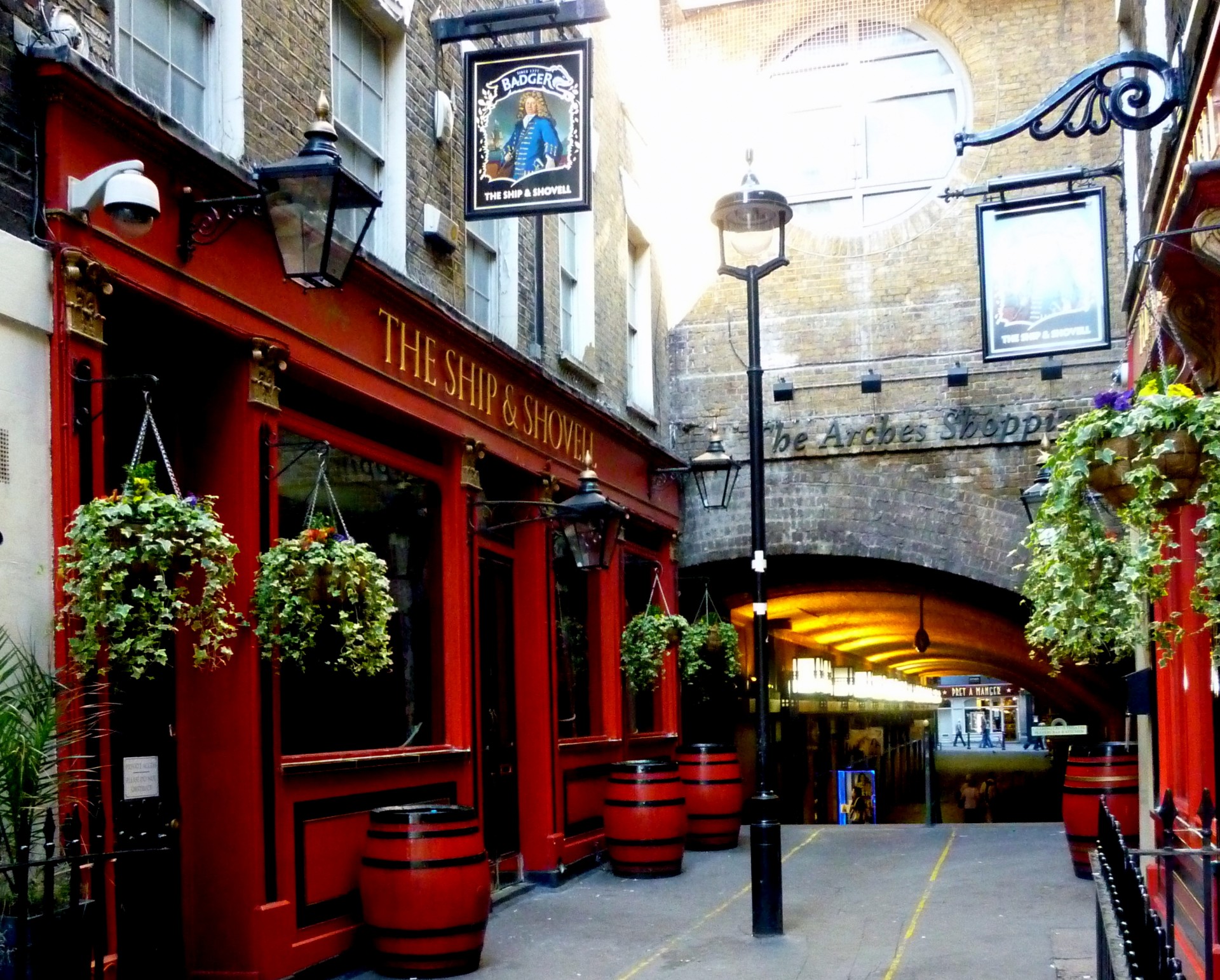 A pub in central London not far from Trafalgar Square
